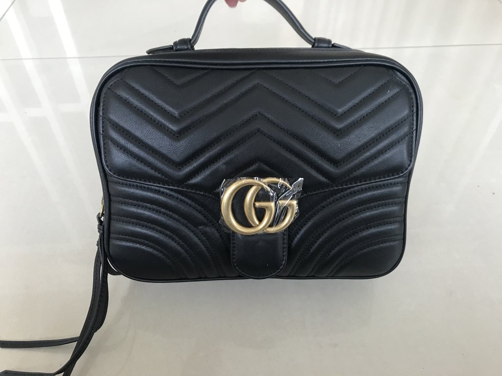 gucci black heart bolsa