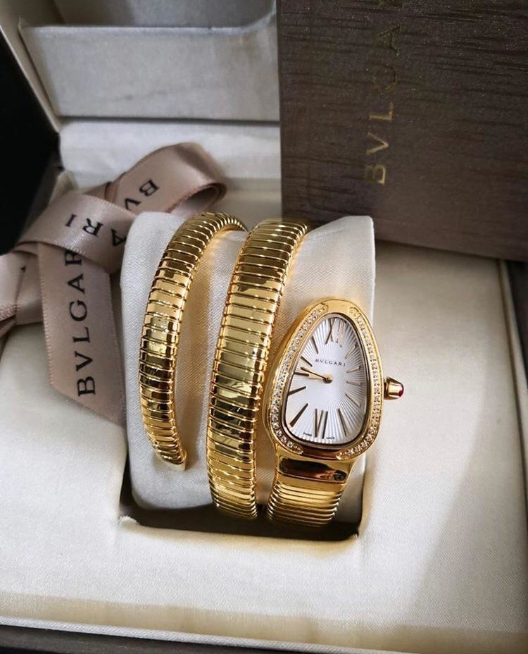 relogio bvlgari snake
