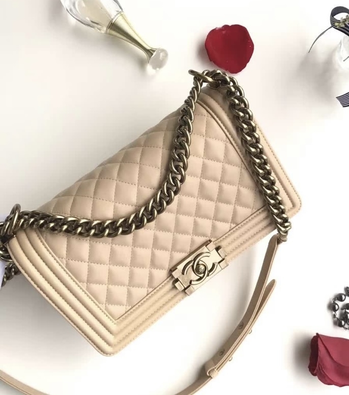 chanel peach bolsa
