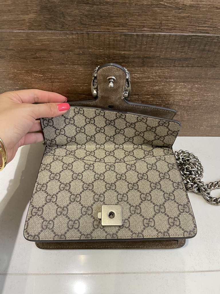 gucci cherry line sling bolsa