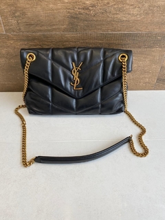 saint laurent sm monogram quilted leather bolsa