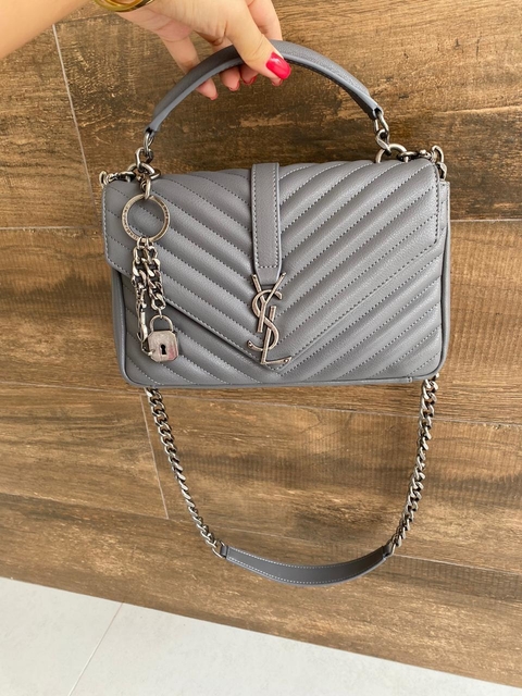 saint laurent small college bolsa