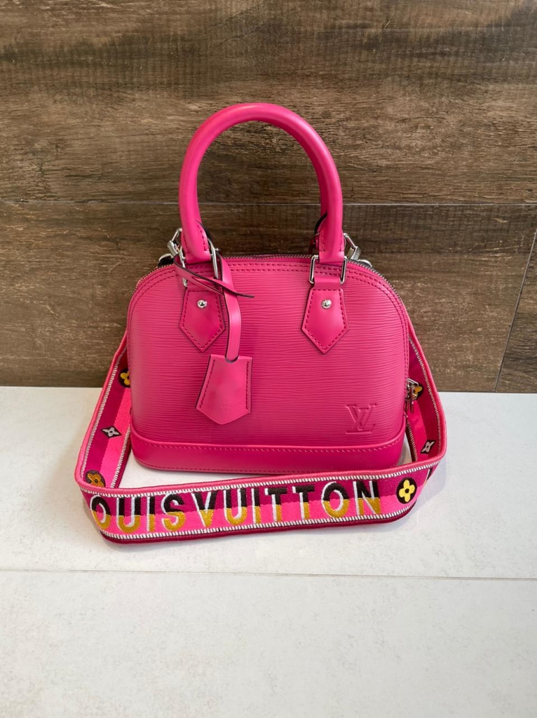 alma bb louis vuitton pink