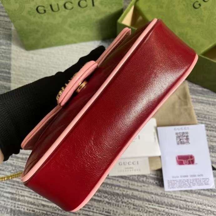 gucci brown mini bolsa