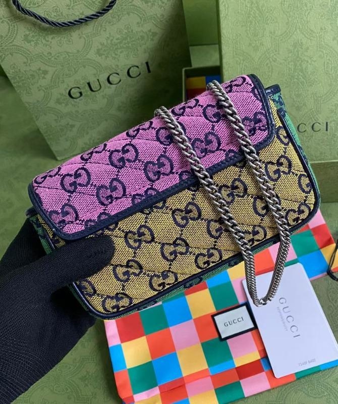 gucci multicolor mini bolsa