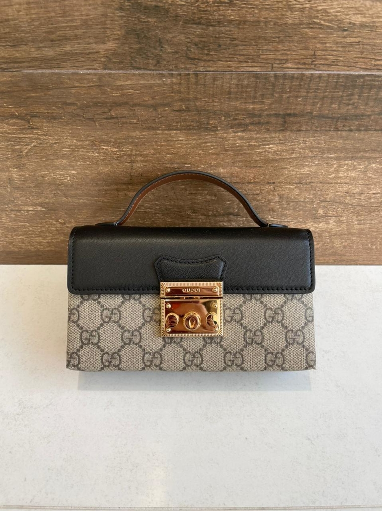 small gucci padlock bolsa