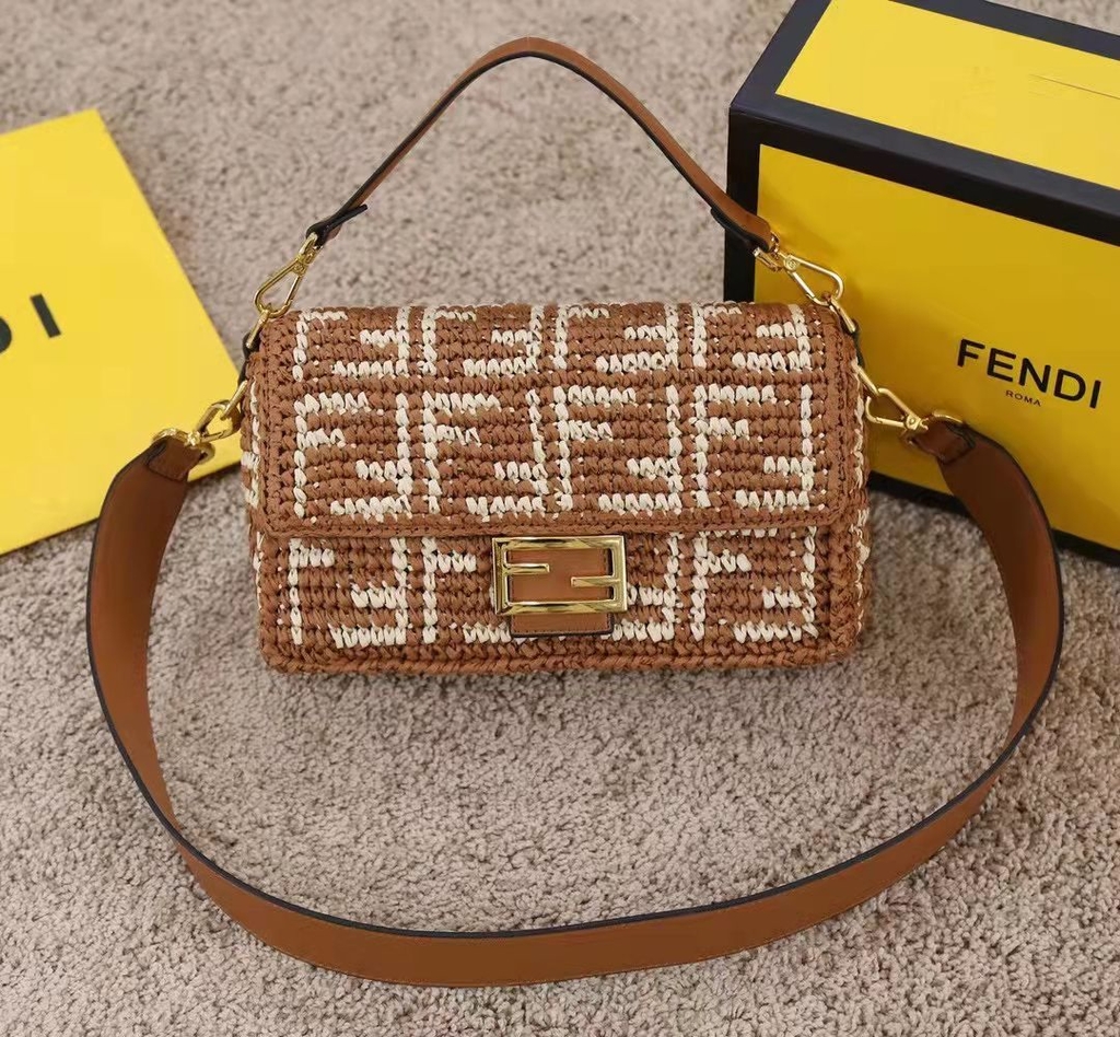 fendi gold bolsauette bolsa