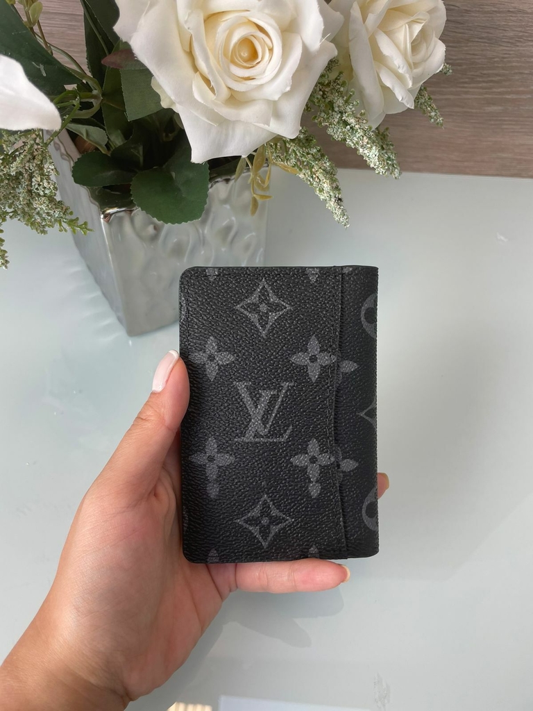 Porta Cartão Louis Vuitton Monogram Eclipse