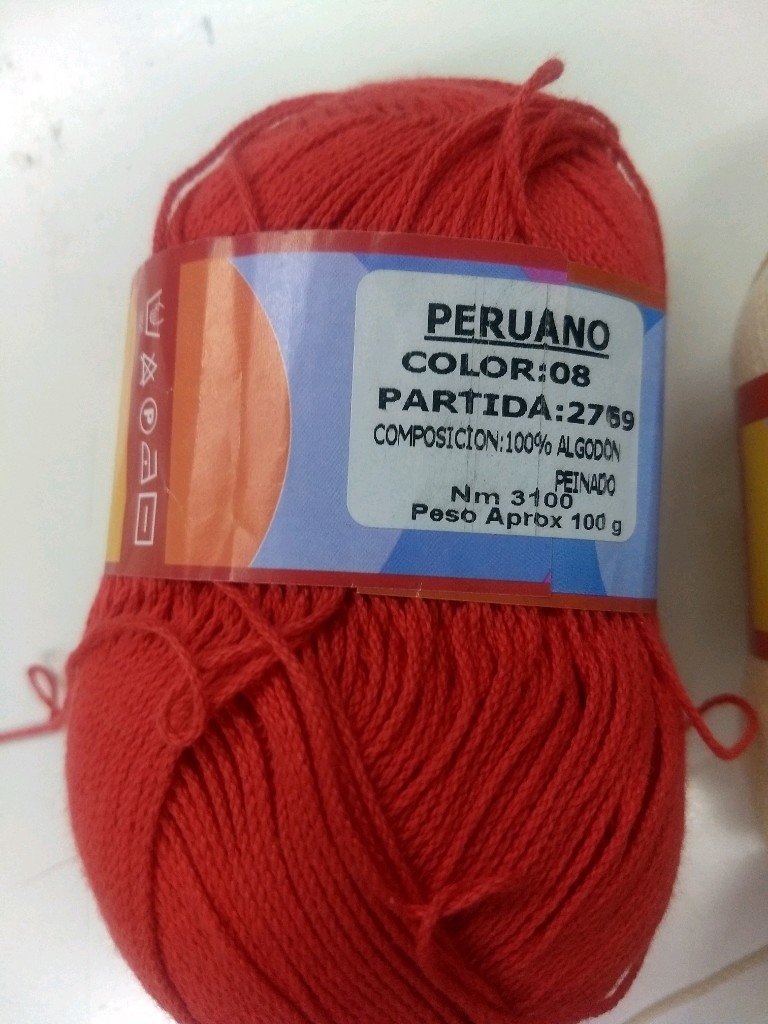 Hilo Peruano LHO algodón peinado