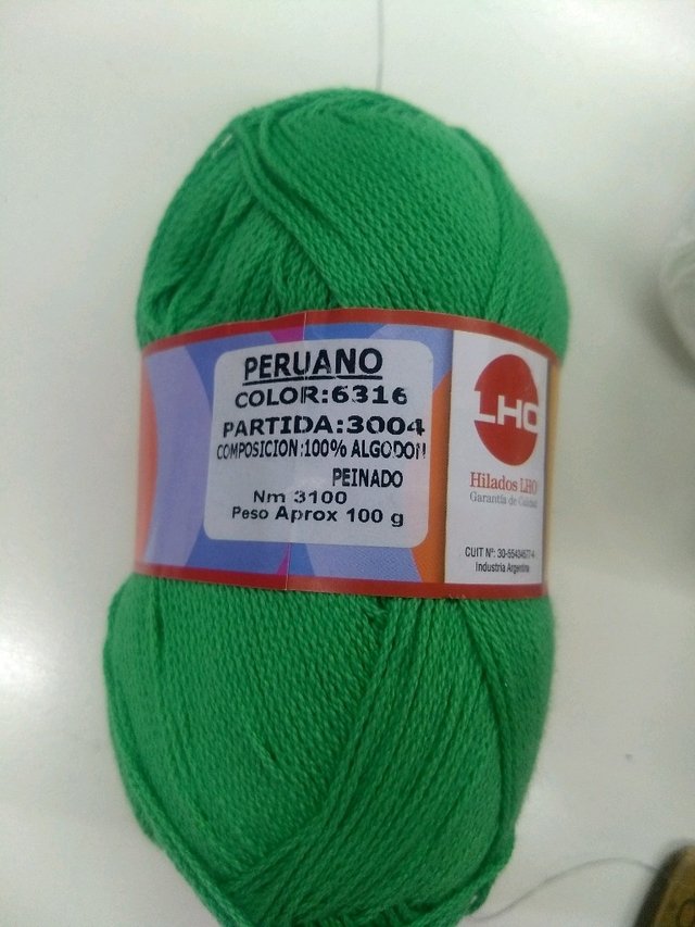 Hilo peruano algodón peinado - PERFIL TELAS - TEXTA
