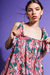 Vestido SABI en lino&algodón - comprar online