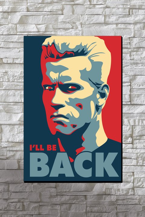 Cuadro Terminator I'll be back - comprar online