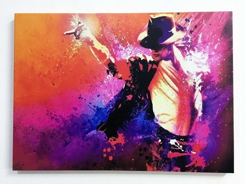 Cuadro Michael Jackson Colores