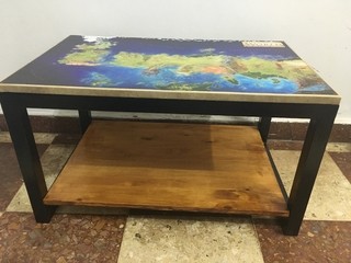 Mesa Ratona Mapa Game of Thrones a color (80x50cm) con estante opcional en internet