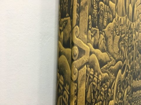 Cuadro Mural Grim Fandango en cuerina premium