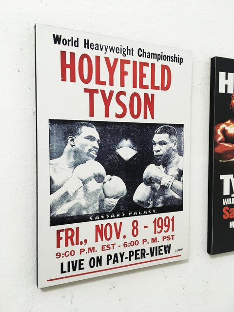 Combo 2 Cuadros Tyson vs Holyfield - comprar online