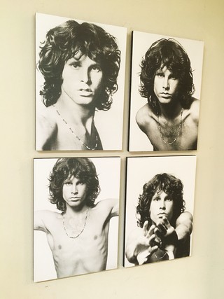 Combo 4 cuadros Jim Morrison The Doors en internet