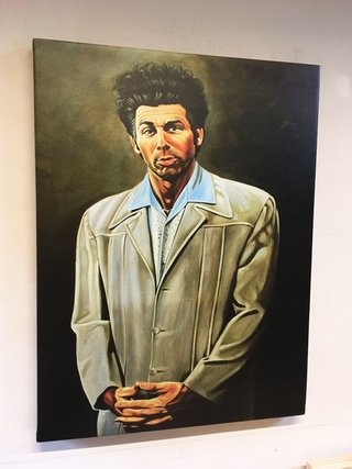 Cuadro Seinfeld The Kramer Pintura (Sin Marco) - comprar online