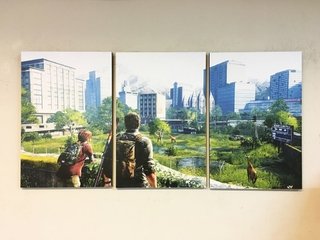 Cuadros - Tríptico The Last of Us en internet