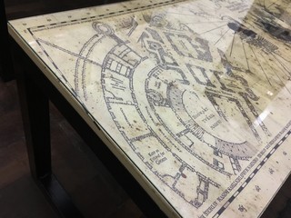 Mesa Ratona Harry Potter Mapa del Merodeador (100x40cm) con estante opcional - tienda online