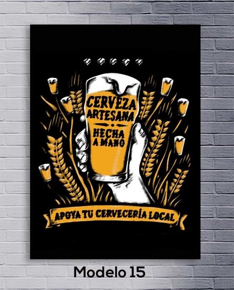 Cuadro Cerveza 015 - comprar online