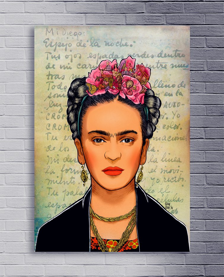 Cuadro Frida Kahlo 008