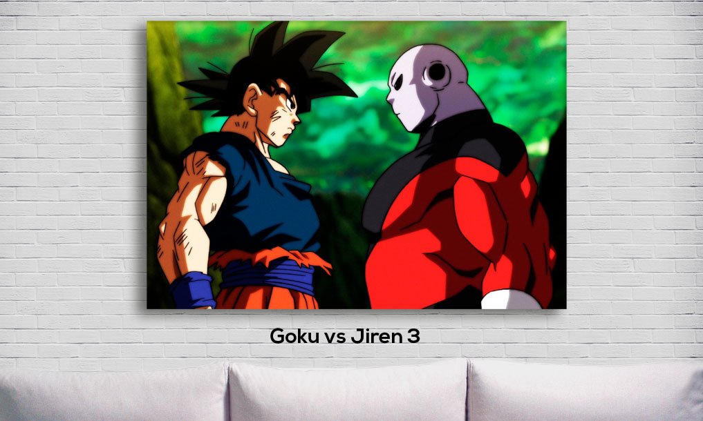 Cuadro Goku vs Jiren 3 Cuadro Goku vs Jiren 3