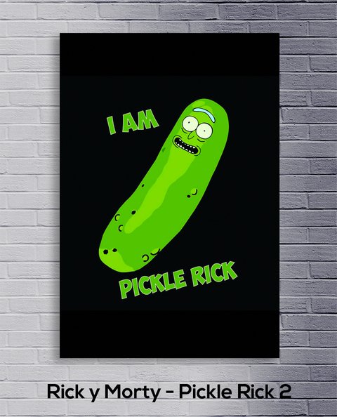 Cuadro Rick y Morty - Pickle Rick 2
