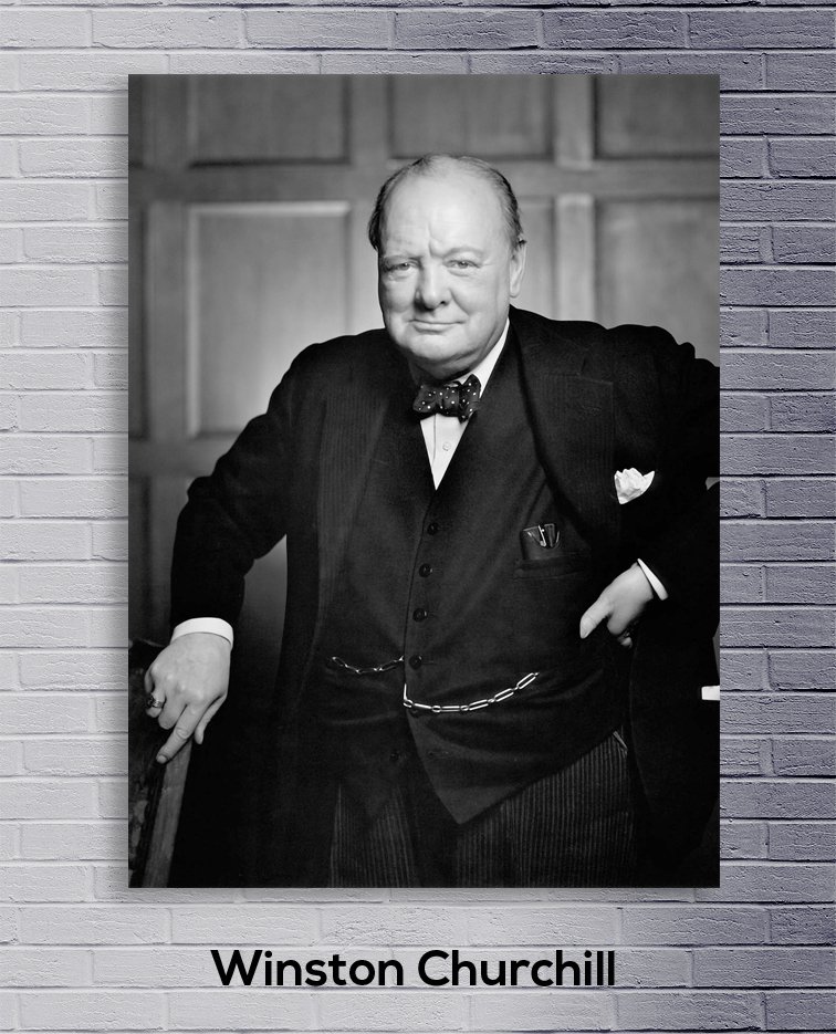 Cuadro Winston Churchill