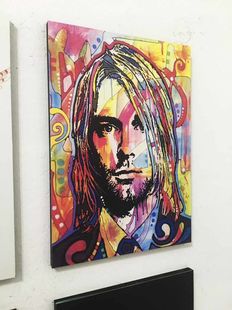 Cuadro Nirvana 2 Kurt Cobain