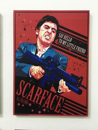 Combo 4 cuadros Scarface - tienda online