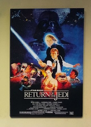 Cuadros - Tríptico Star Wars Posters Trilogía Original en internet