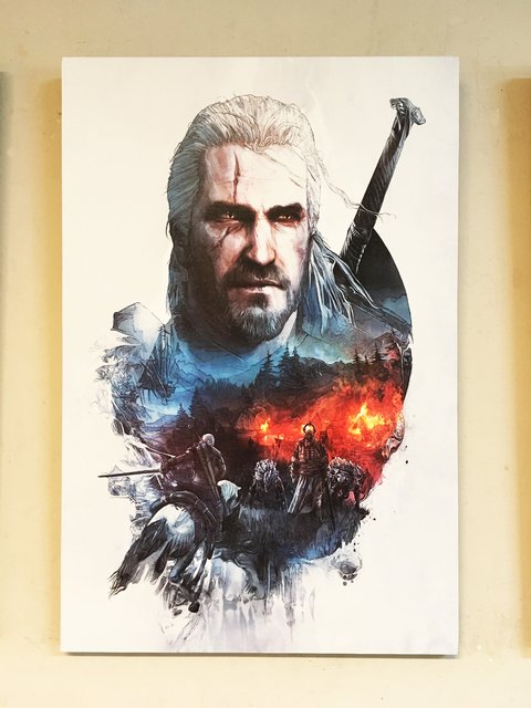 Combo 3 cuadros The Witcher B - comprar online