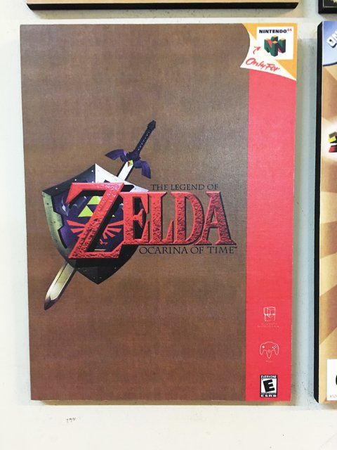 Combo 4 cuadros The Legend of Zelda Tapas Videojuegos - comprar online