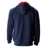 Campera de Algodón Frisado LIVERPOOL - Azul Marino Con Rojo (LR) - comprar online