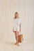SHORT GRECIA LINO BLANCO - FLORIAN