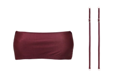Bandeau Jose Shiny Borravino - comprar online