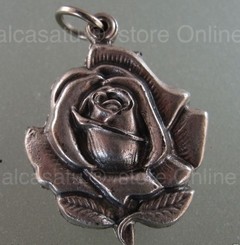 10 Rosas virgen desatanudos medalla dije 3,5 cm souvenirs gde en internet