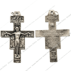 cruz san Damian alcasatu plateada 
