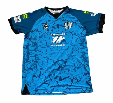Camiseta alternativa 2 Almagro Lyon 2022 Malvinas