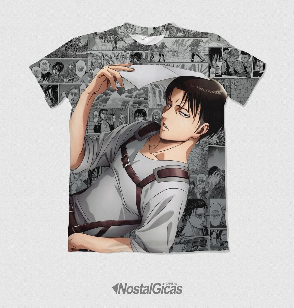 blusa do levi ackerman