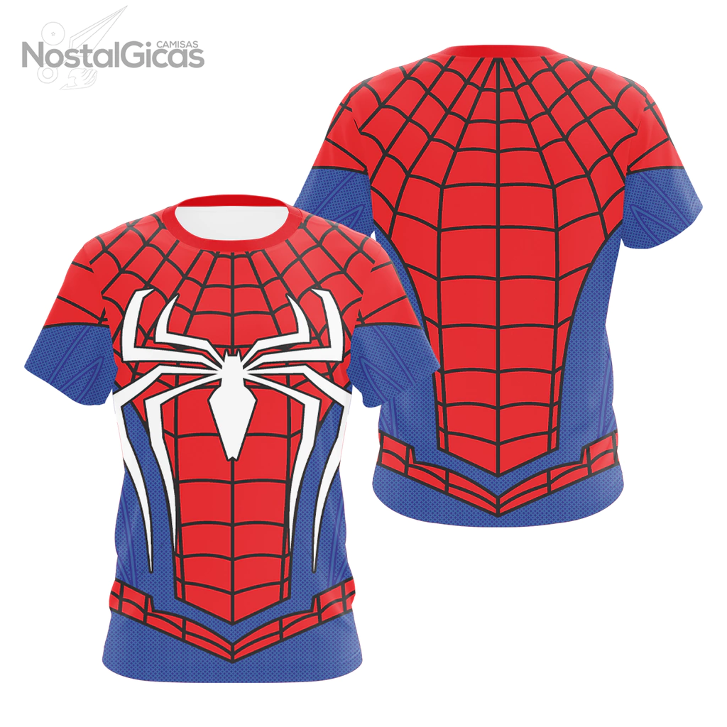 Camisa Uniforme Homem Aranha