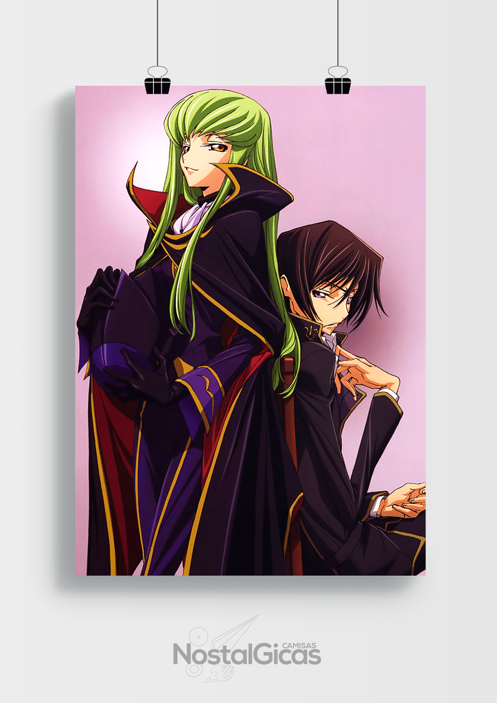 Poster C C E Lelouch Code Geass Mod 02 Poster C C E Lelouch Code Geass Mod 02