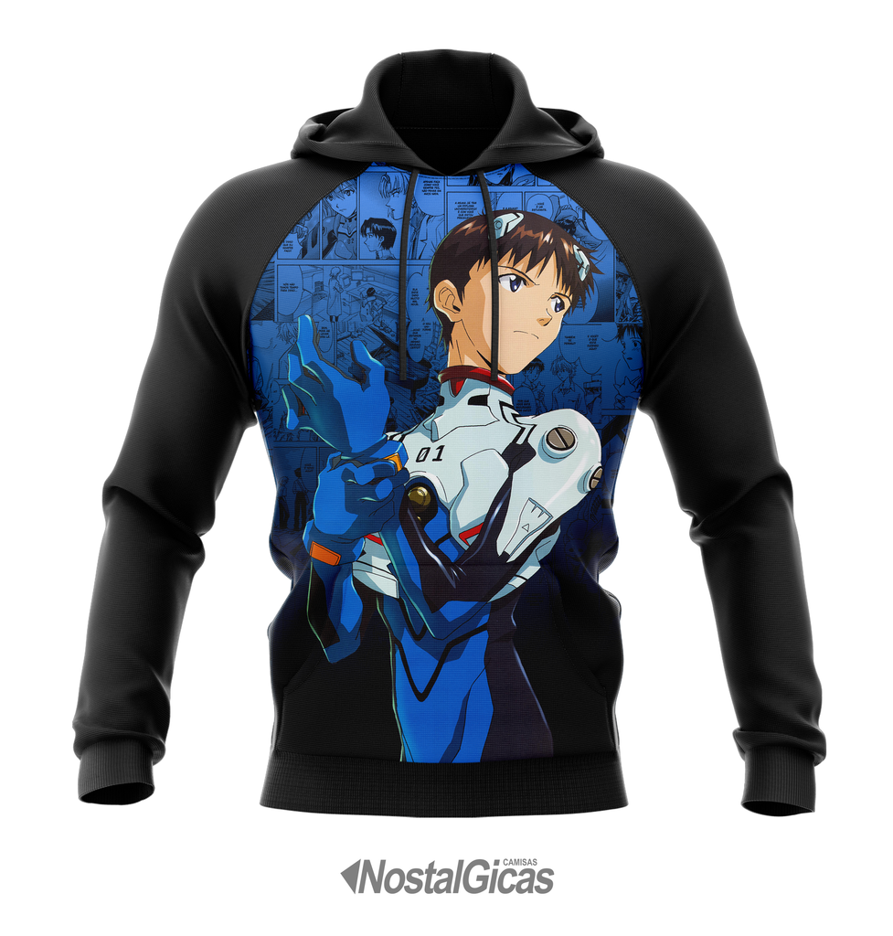 neon genesis moletom com capuz