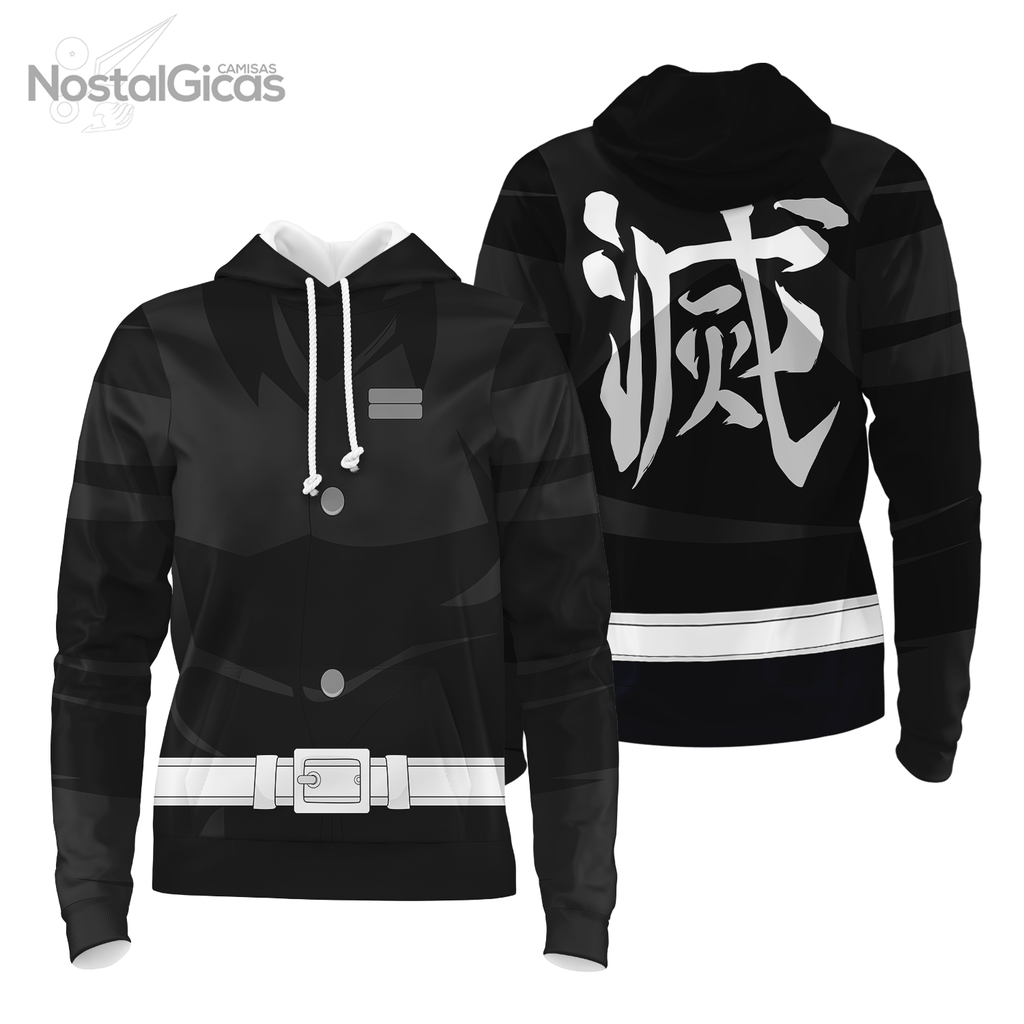 oni demon moletom com capuz