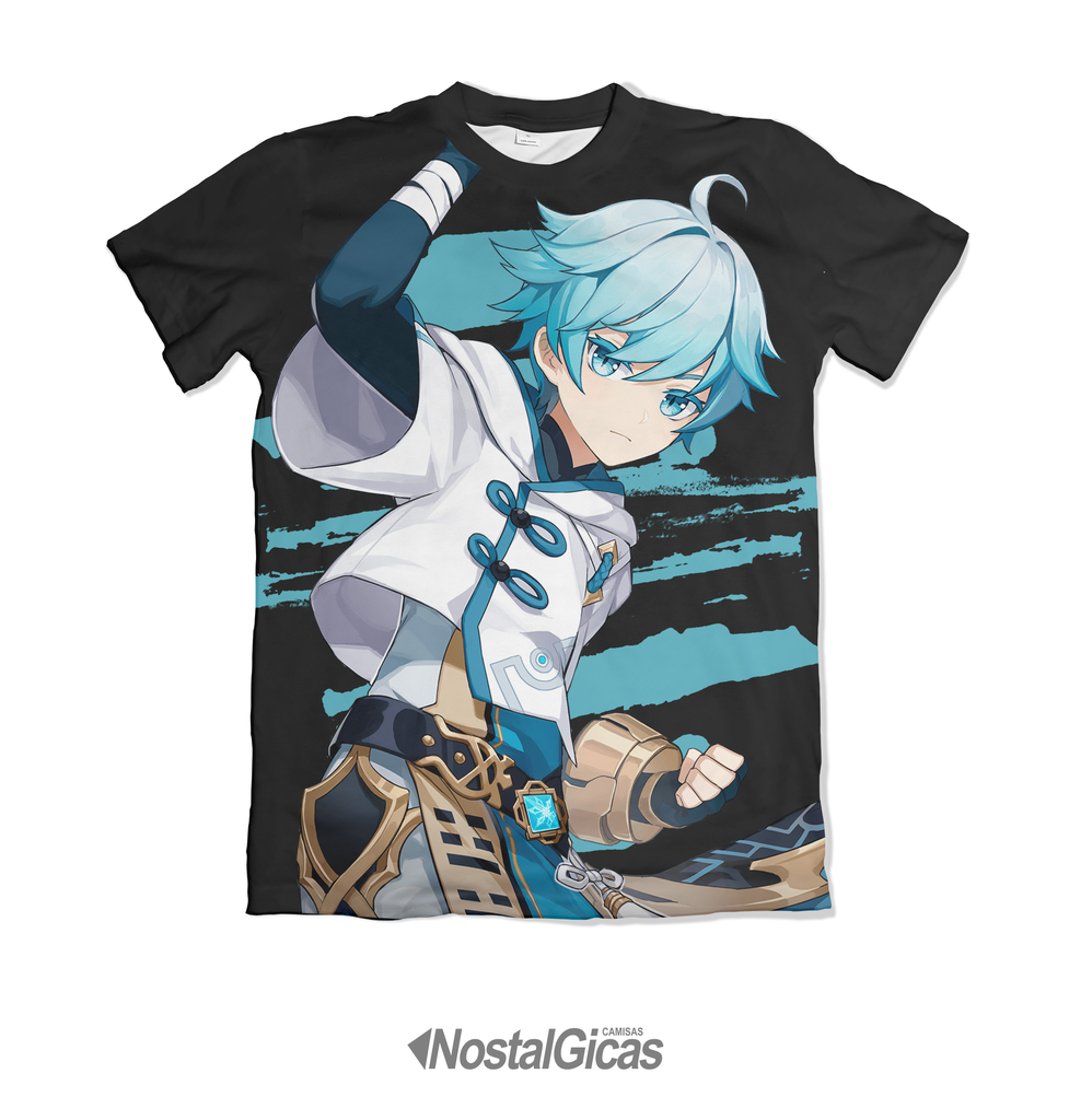 camiseta genshin impact