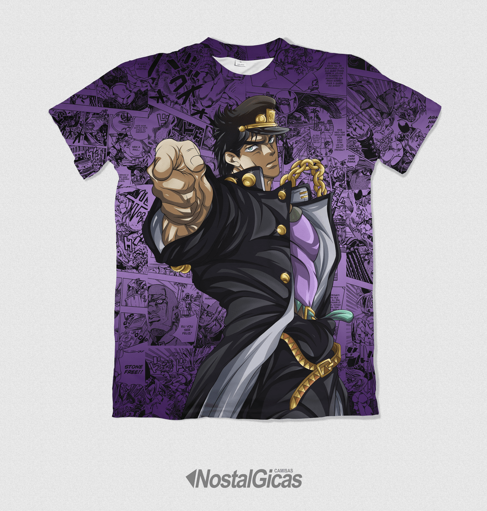 camiseta jotaro
