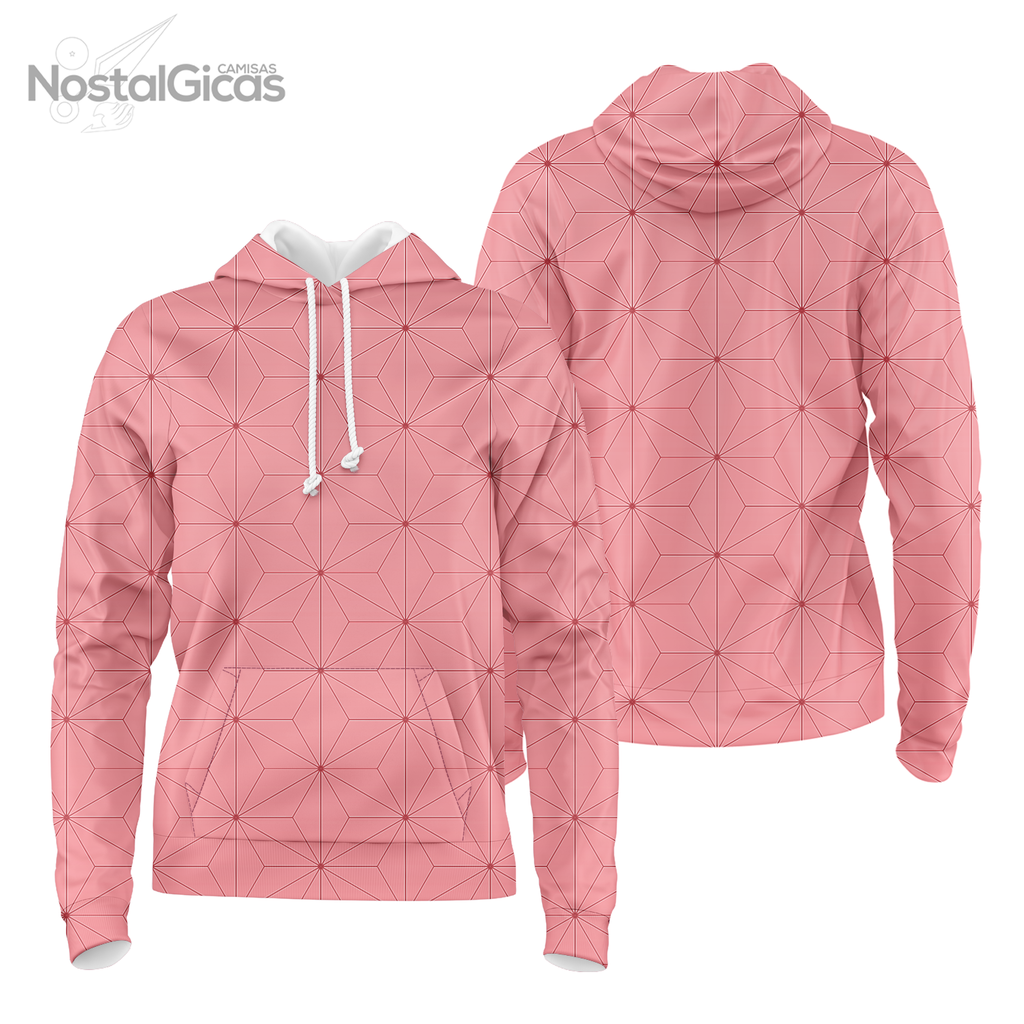 nezuko moletom com capuz