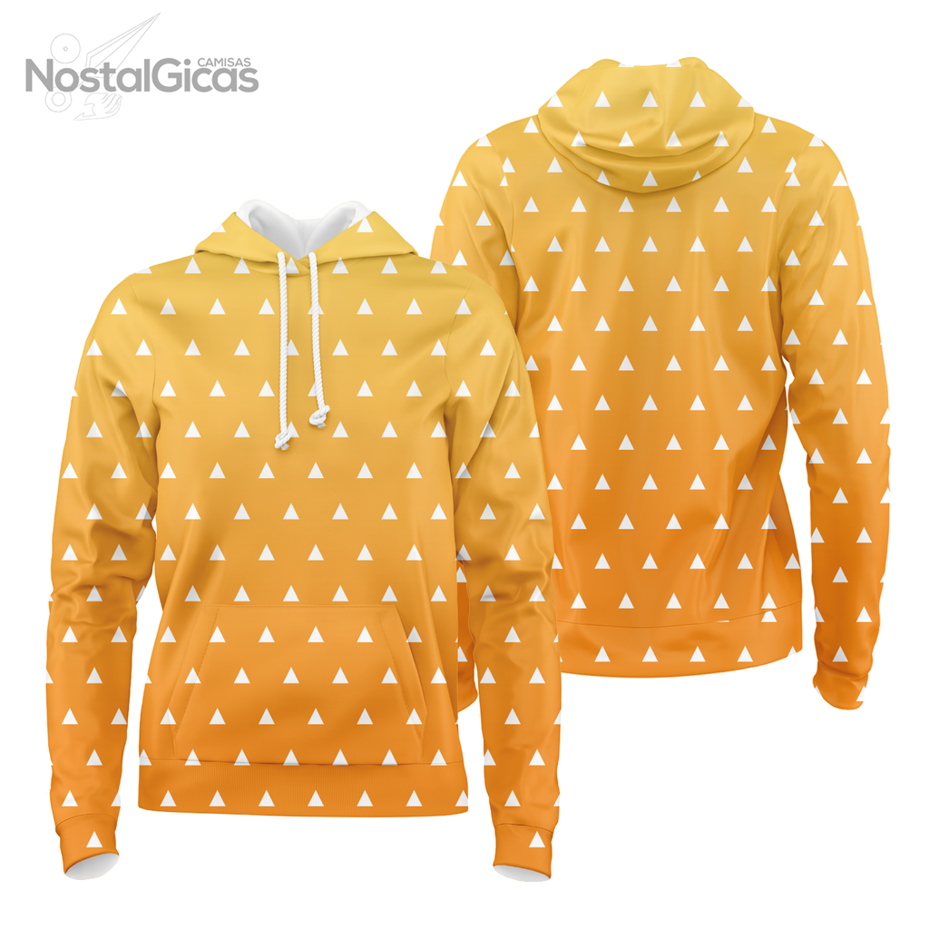 zenitsu moletom com capuz