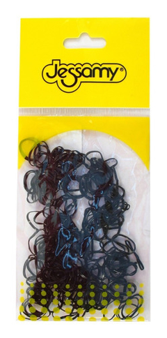 Banditas Gomitas Negras Elásticas Para Peinados X250 B303 - comprar online
